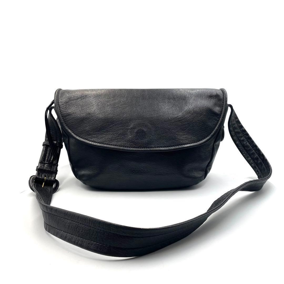 マッキー ゲンテン ショルダーバッグ 斜めがけ ゴートベーシック 山羊革