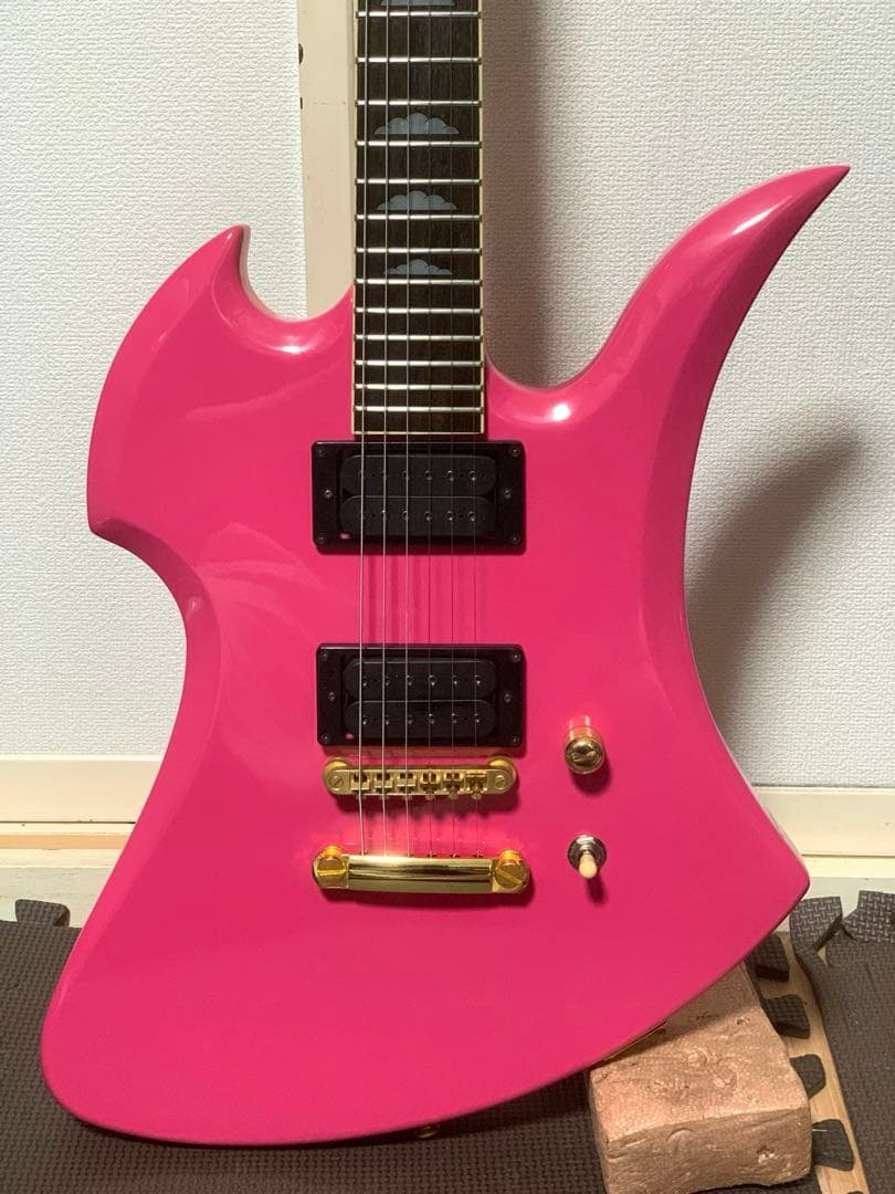 K Garage モッキンバード エレキギター hide ピンク mg