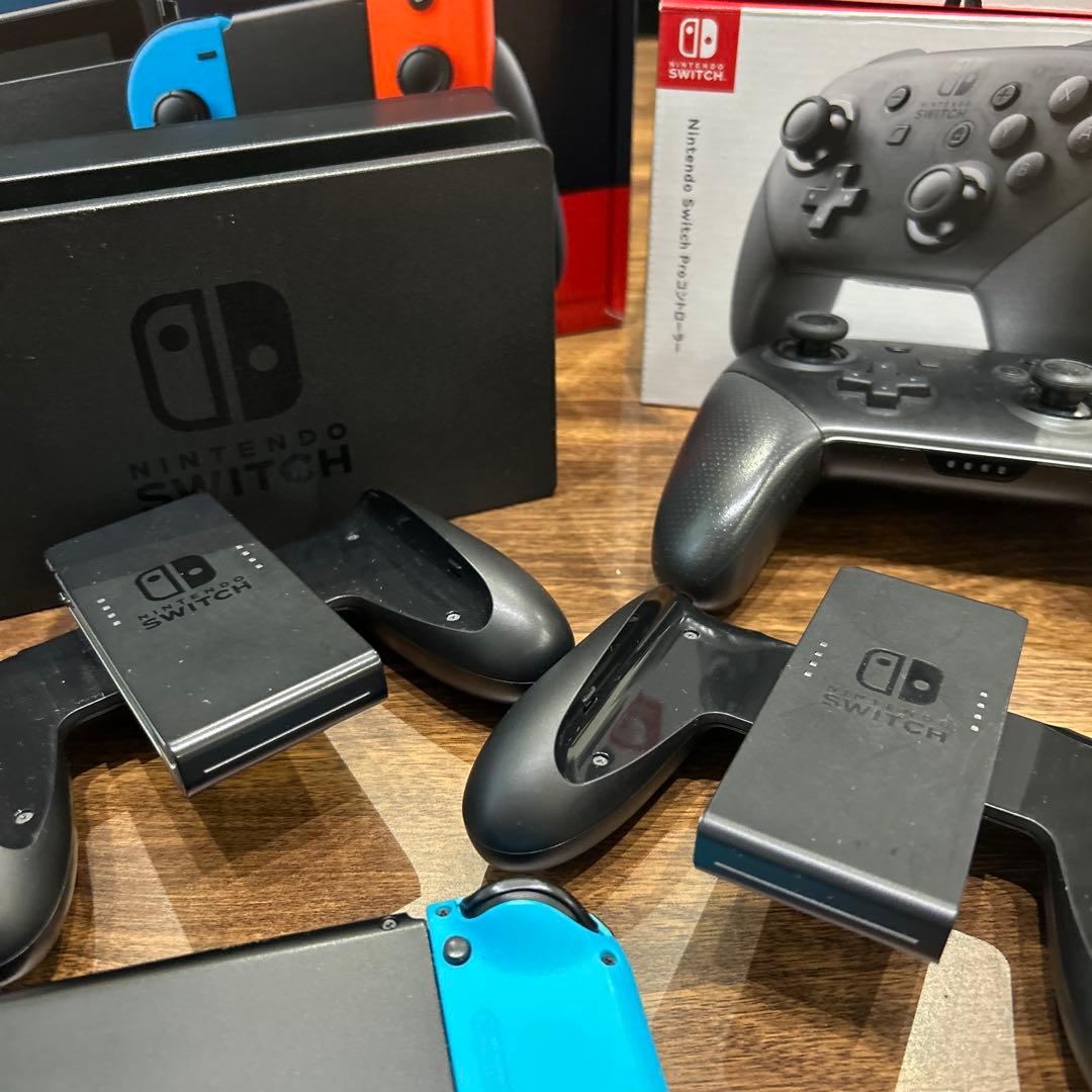 Nintendo Switch 本体 赤/青/黄/緑