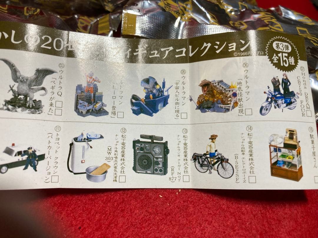 #タイムスリップグリコ オマケ 第2弾18個 3弾22個フィギュアセット