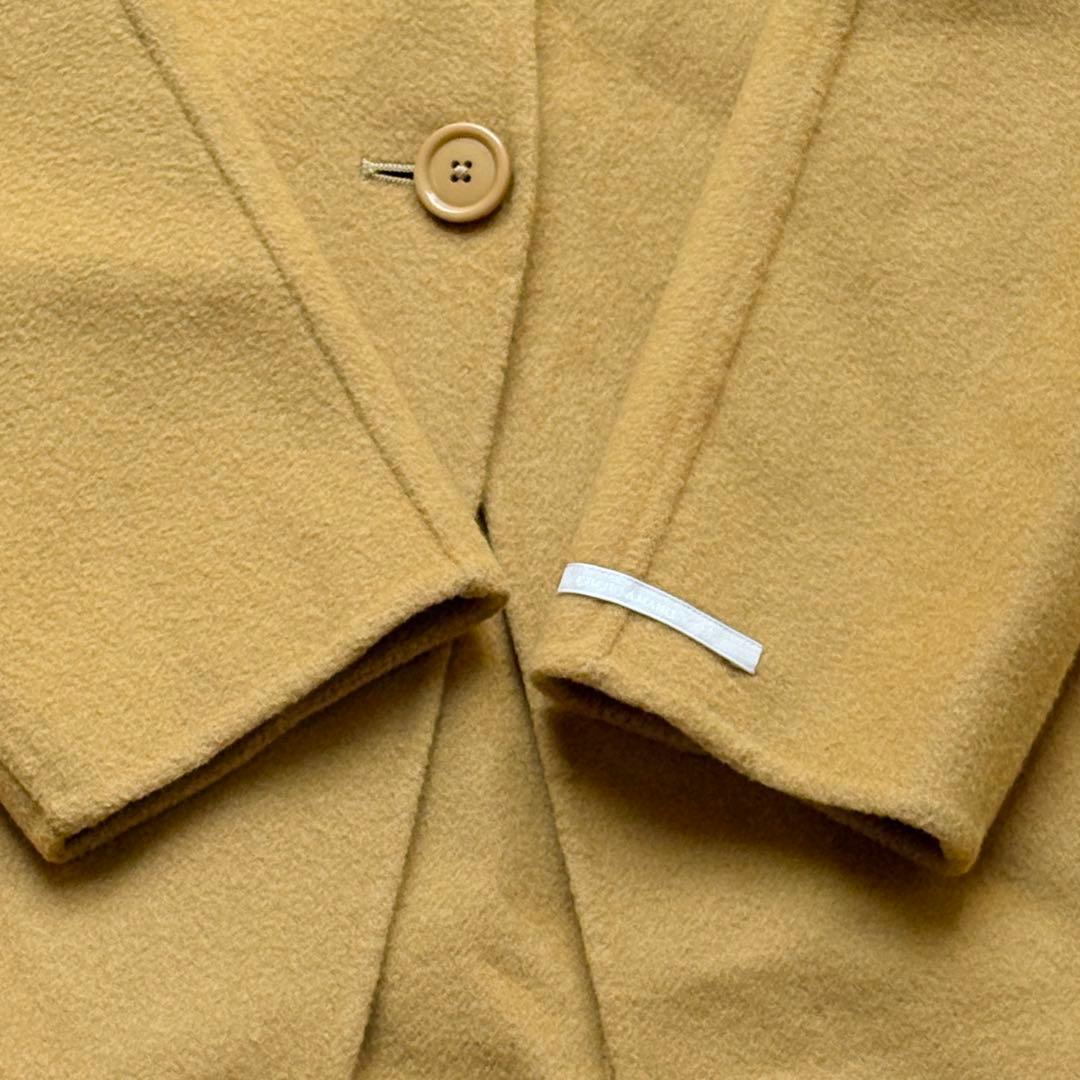 星*空様 'S MaxMara クチートアマーノ ダブルフェイス チェスターコー