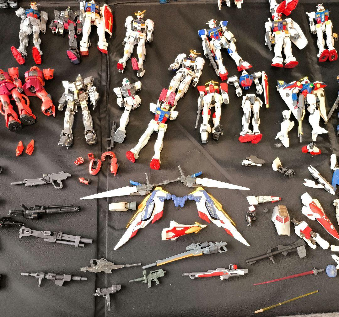 1 ガンプラ色々盛り沢山セット　まとめ売り　約56体＋α　　フィギュア　ジャンク