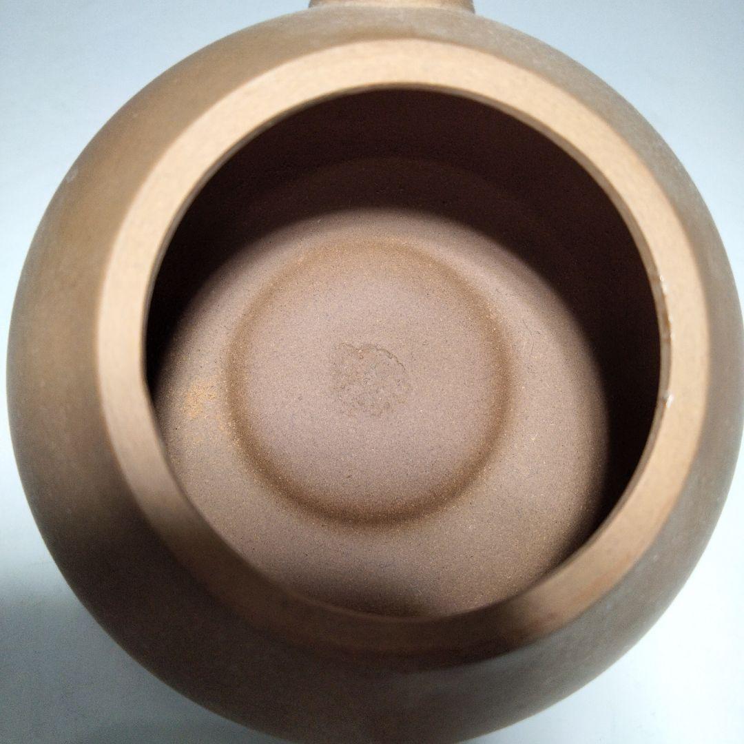 k27-1 中国古玩 朱泥上手急須 紫砂急須 在銘印有 時代唐物　D