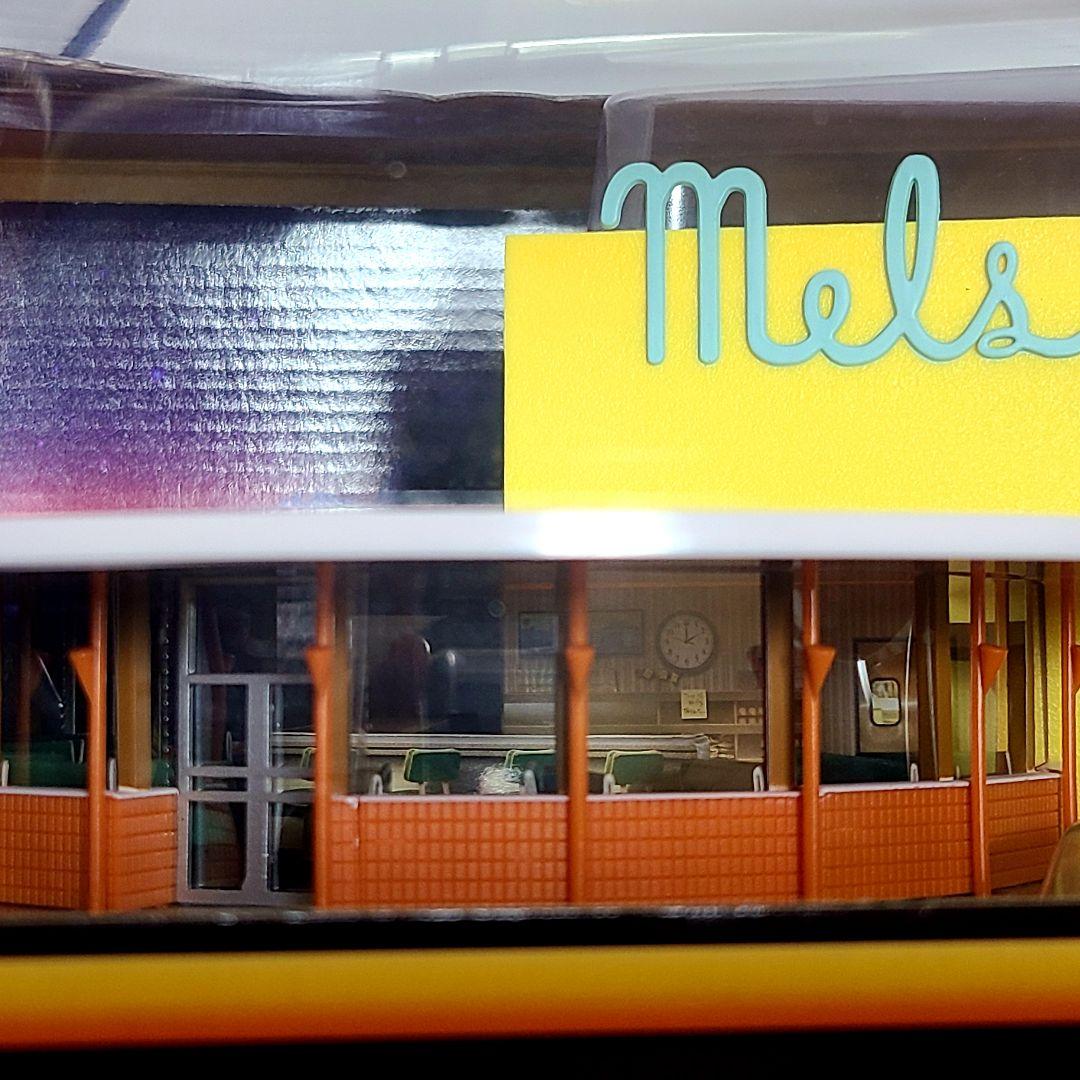 超希少！アメリカングラフィティー　メルズドライブイン　ミニカージオラマに♪　新品