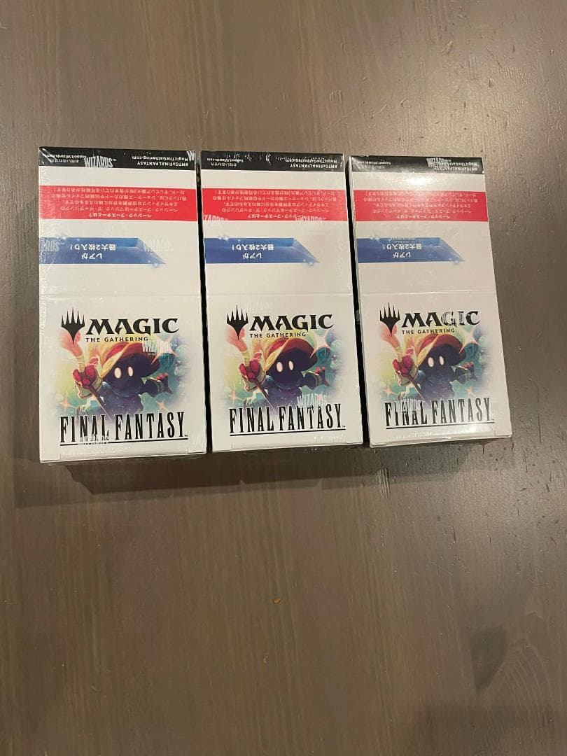 MTG FINAL FANTASY ベーシックブースター 3BOX - メルカリ