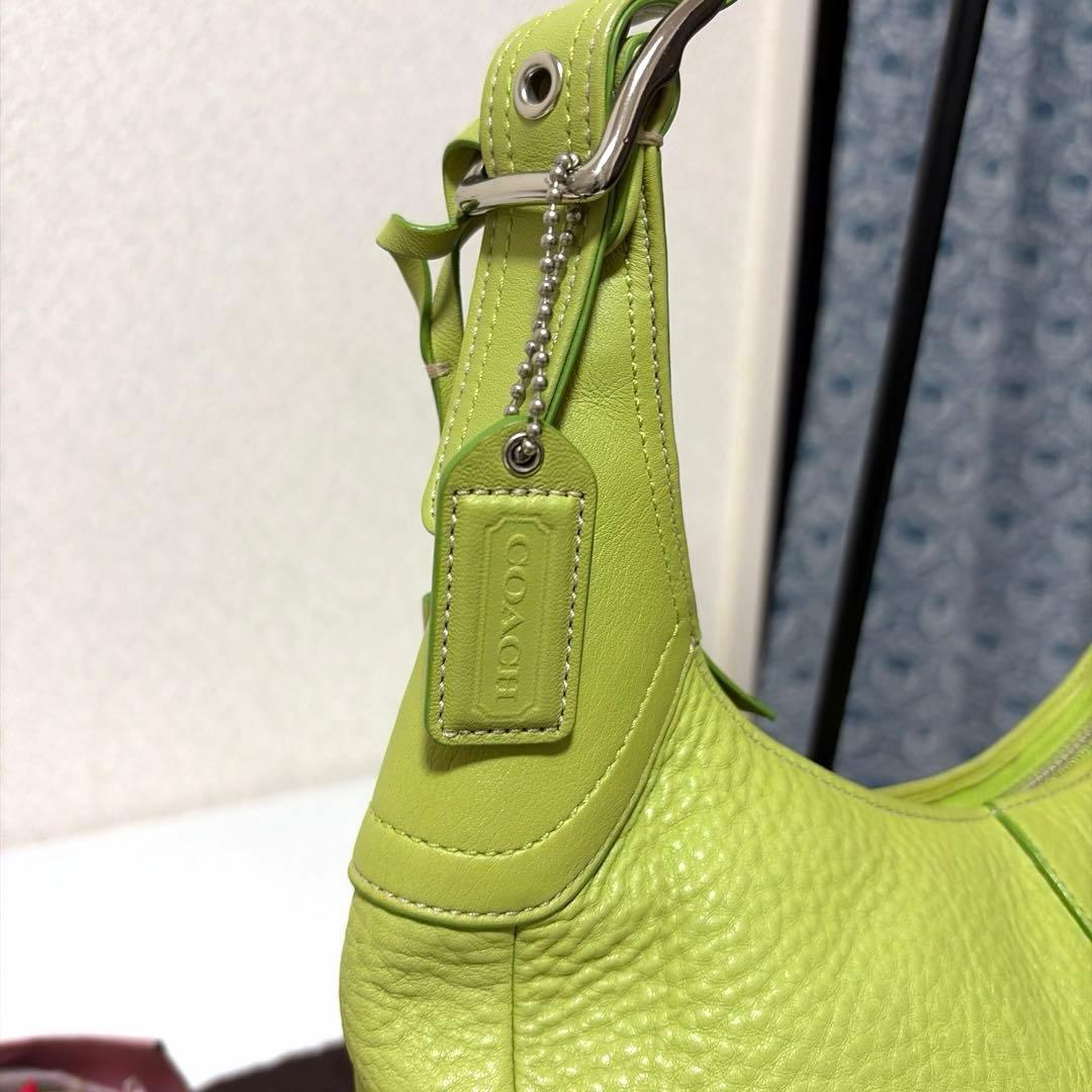 バッグ OLD COACH ERGO GLEEN LIGHT GLEEN BAG