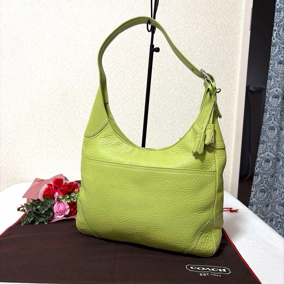 バッグ OLD COACH ERGO GLEEN LIGHT GLEEN BAG