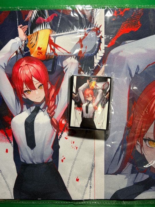 チェンソーマン マキマさん スリーブ プレイマット セット - メルカリ