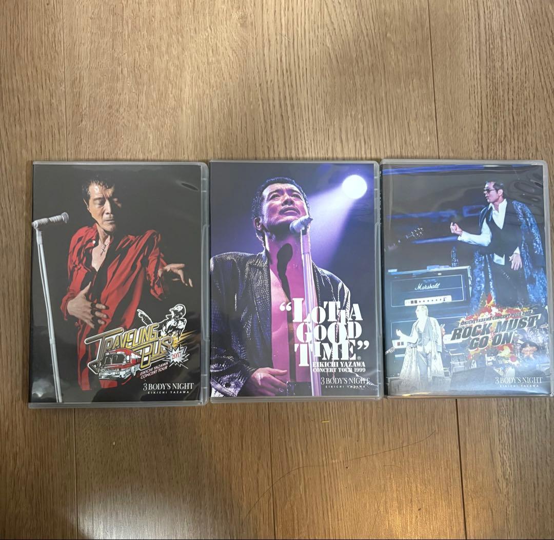 矢沢永吉/3 BODY'S NIGHT DVD BO - メルカリ