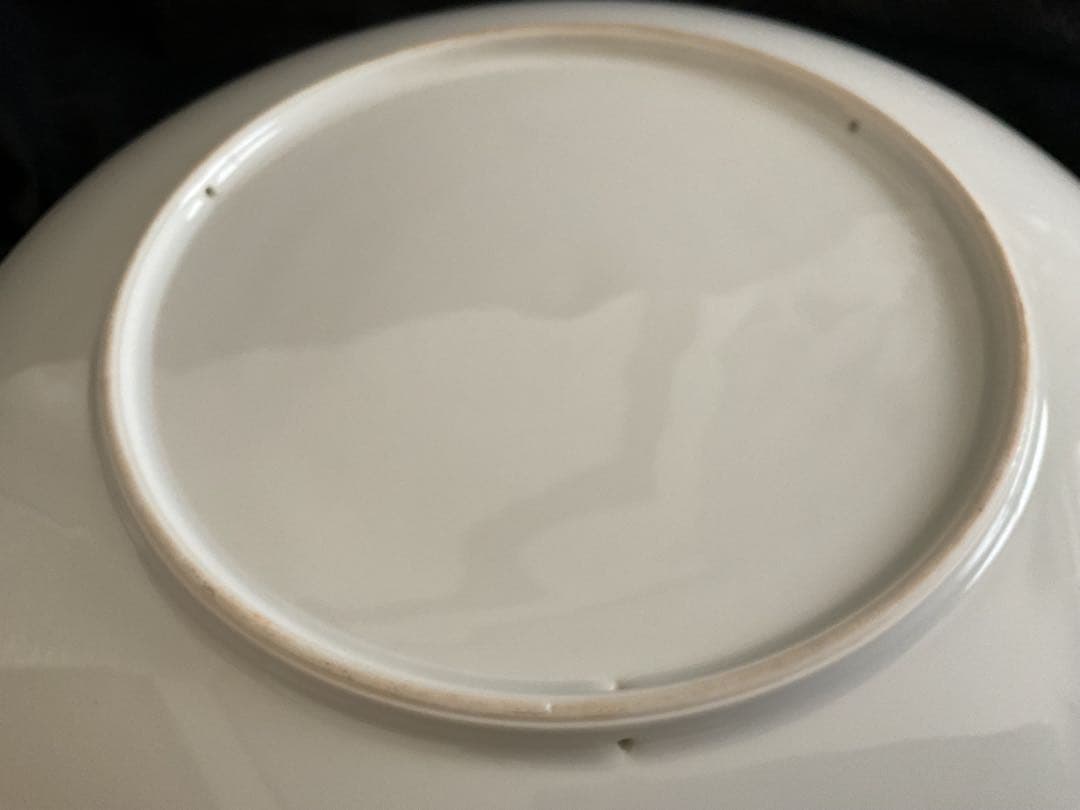 稀少！加山四郎(1900~1972)自筆絵付皿「鰈ほうぼうと鰈の図」供