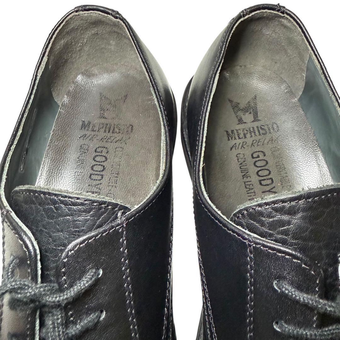 【美品】メフィスト MELCHIOR ストレートチップ25cm 黒