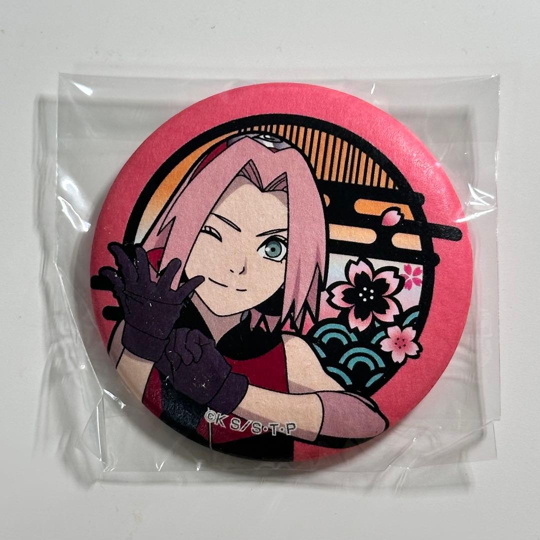 NARUTO 疾風伝 和紙缶バッジ 第四弾 春野サクラ - メルカリ