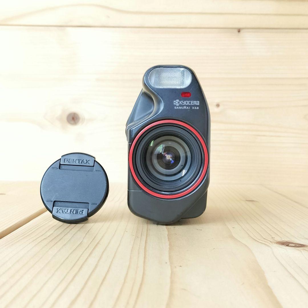 ★動作確認済★KYOCERA 京セラ SAMURAI X3.0 KYOCERA 京セラ/ハーフ版 一眼レフカメラ/SAMURAI X3.0 ZOOM LENS 25
