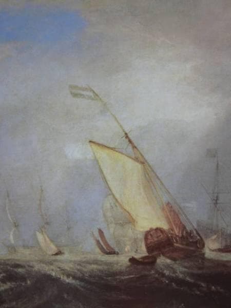 J.M.W.ターナー、ドッガー・バンクの戦いから帰還したファン・トロンプ