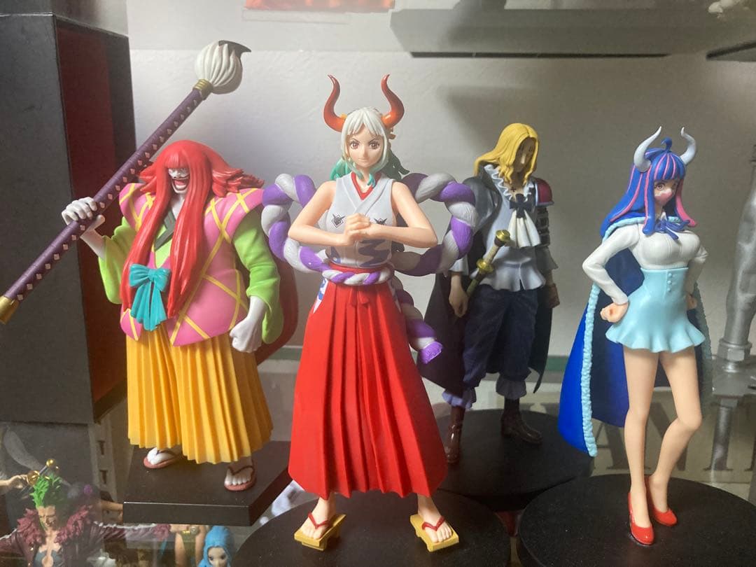 カイドウ ヤマト ウルティ ホーキンス カン十郎 ワンピースフィギュア5体