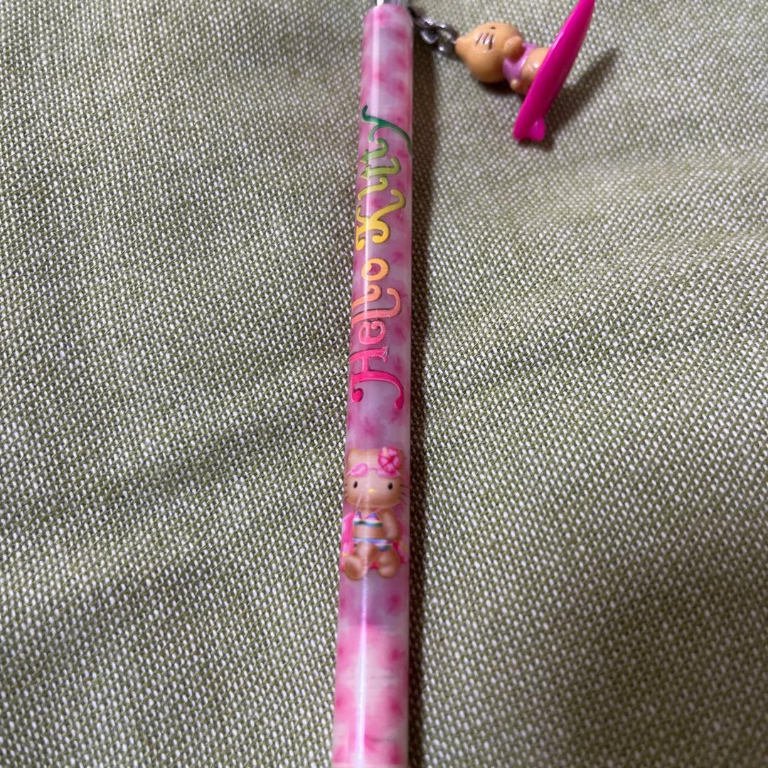 激レア ハローキティ 日焼けキティ シャープペンシル - メルカリ 金*春