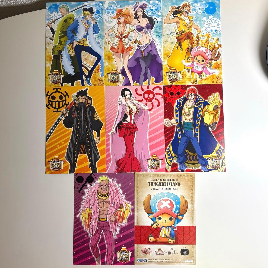 ONE PIECE ポストカード 麦わらストア 限定 15周年 8枚 非売品 - メルカリ