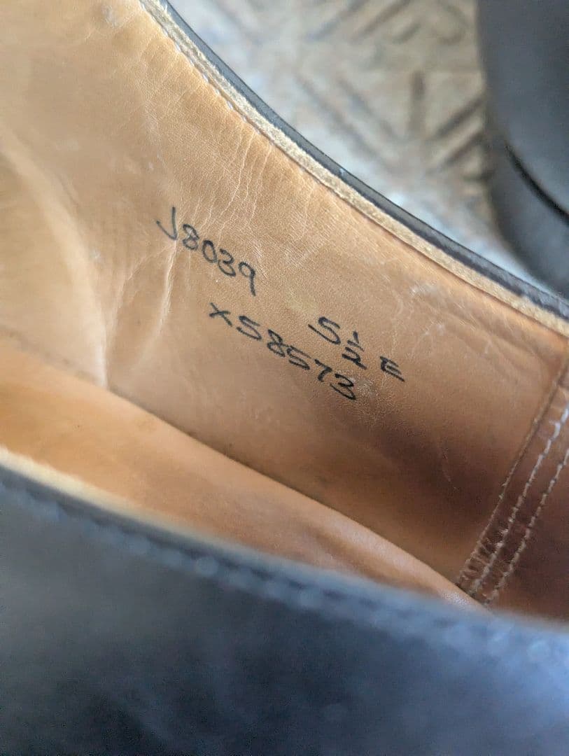 ロイドフットウェア　シングルモンクシューズ　ブラック　Size5.5E