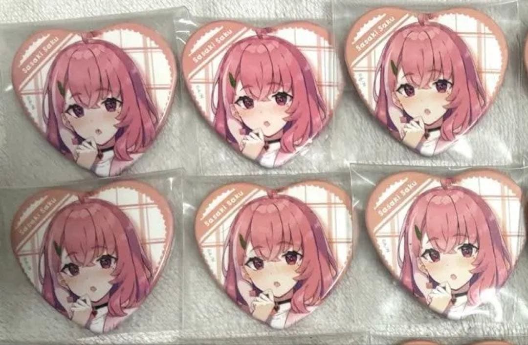 にじフェス バッジ 笹木咲 EX Gamers Event“Odd Play-Off”】ランダム缶