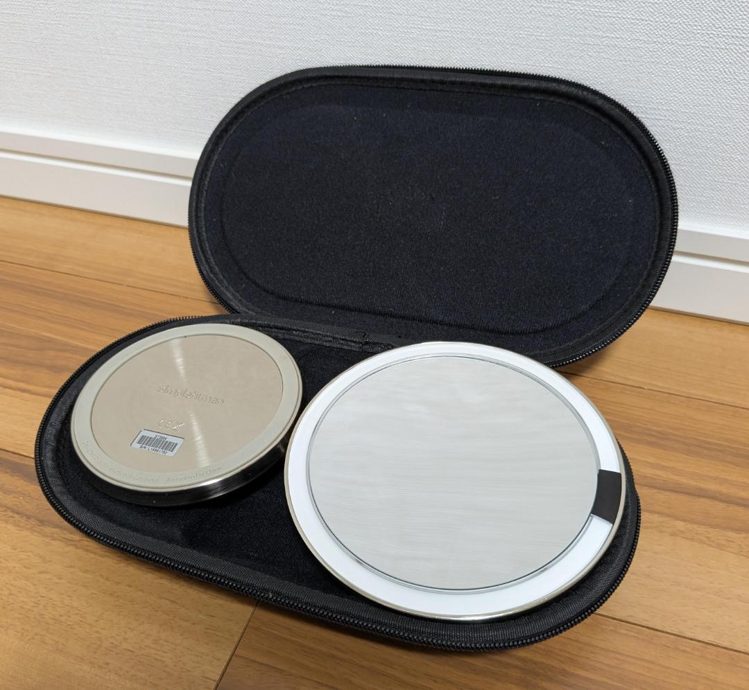 20日迄セール価格 SimpleHuman 拡大ミラーライトセンサー付き　K