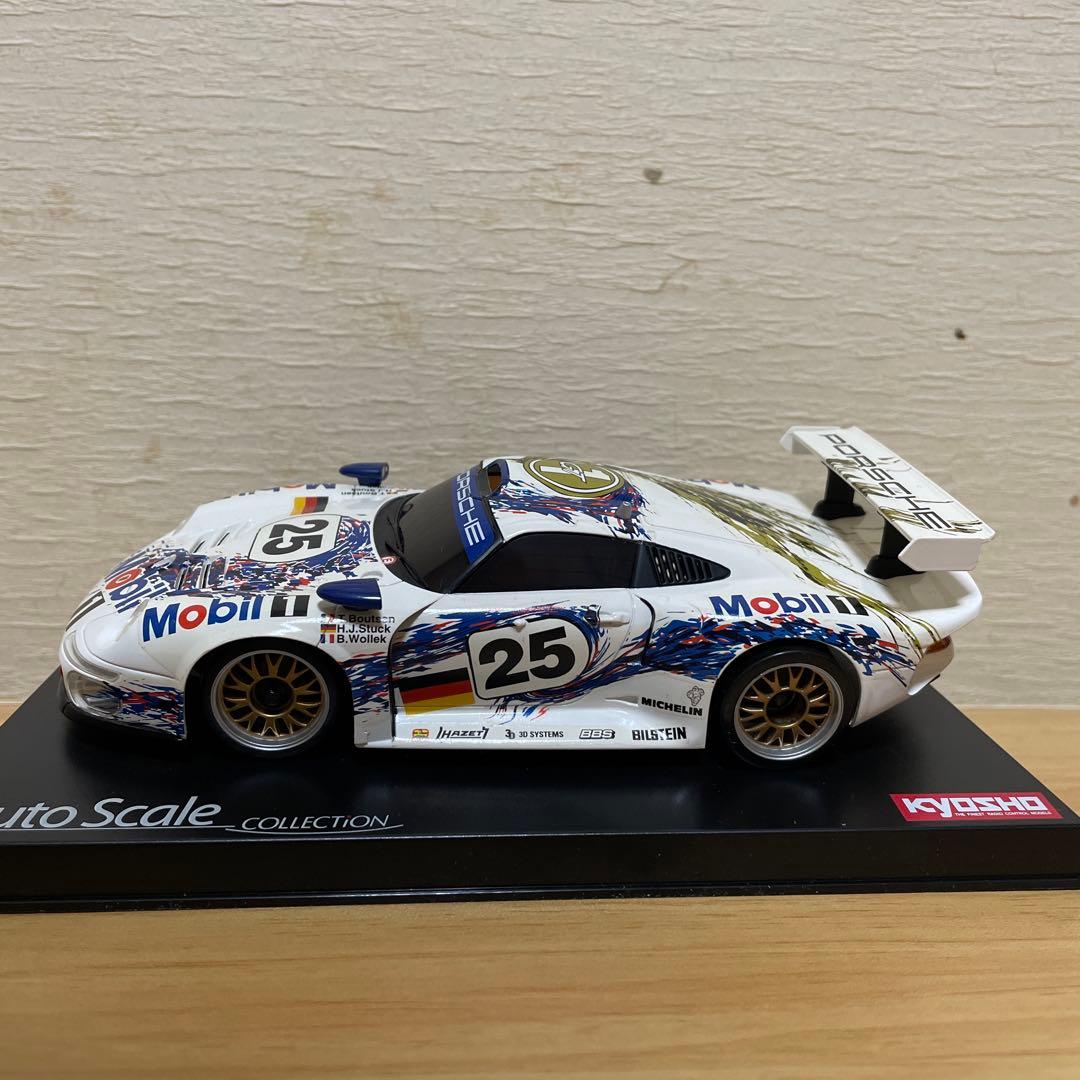シ*谷様 ☆京商ミニッツ ポルシェ911 GT1 Mobil オートスケールコレ