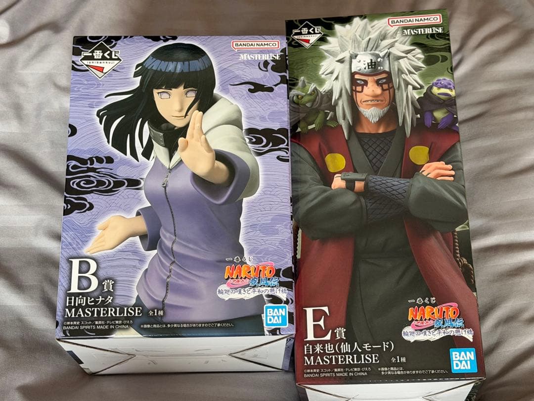 NARUTO 一番くじ 日向ヒナタ 自来也 フィギュア - メルカリ