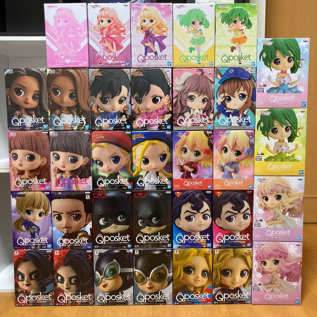 プライズフィギュア Qposket その他 33個 まとめ売り