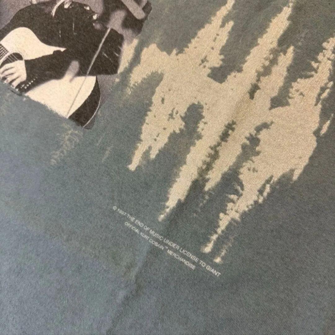 90s NIRVANA KURT COBAIN 1997 GIANT XL NIRVANA ニルバーナ カート
