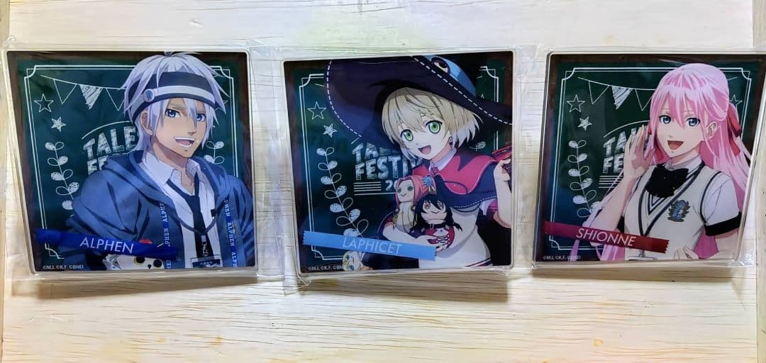 テイルズオブシリーズ 缶バッチ・アクリルバッジ・クリアブローチまとめ売り