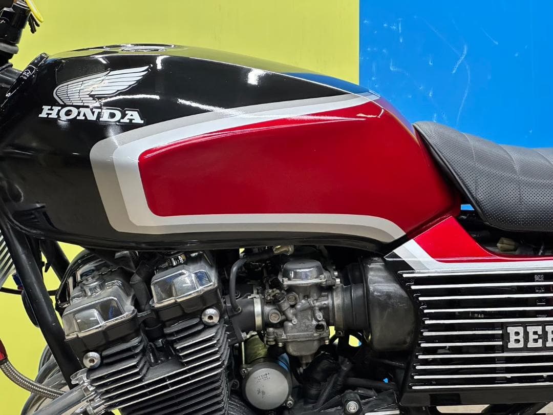 332 CBX400F 外装セット 黒赤2型 カラー /BEET