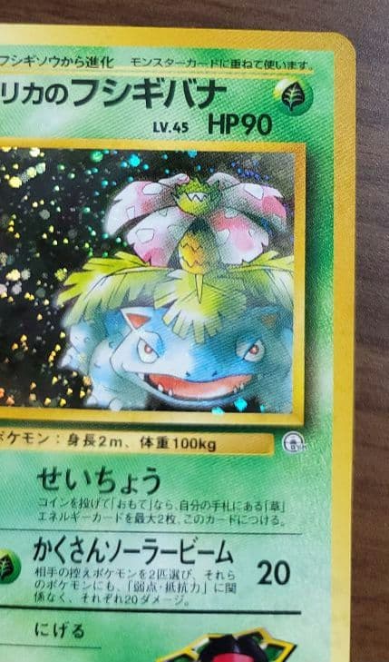 エリカのフシギバナ ポケモンカード　旧裏