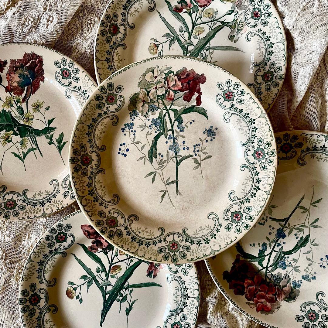 アンティーク♪ジョワジールロワ♪プレート - メルカリ