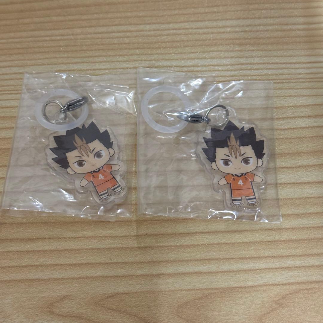 ハイキュー ふらっとめじるしアクセサリー 西谷夕 2個セット - メルカリ