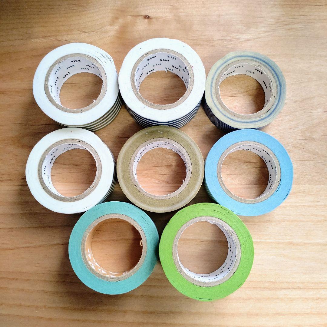 915.中古 mt 廃盤マスキングテープ ボーダーまとめ売り