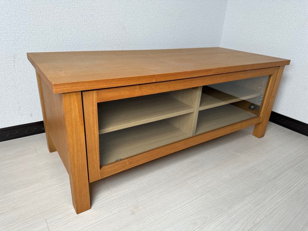 MUJI 無印良品 タモ材 テレビ台 TVボード AVラック ※i4※