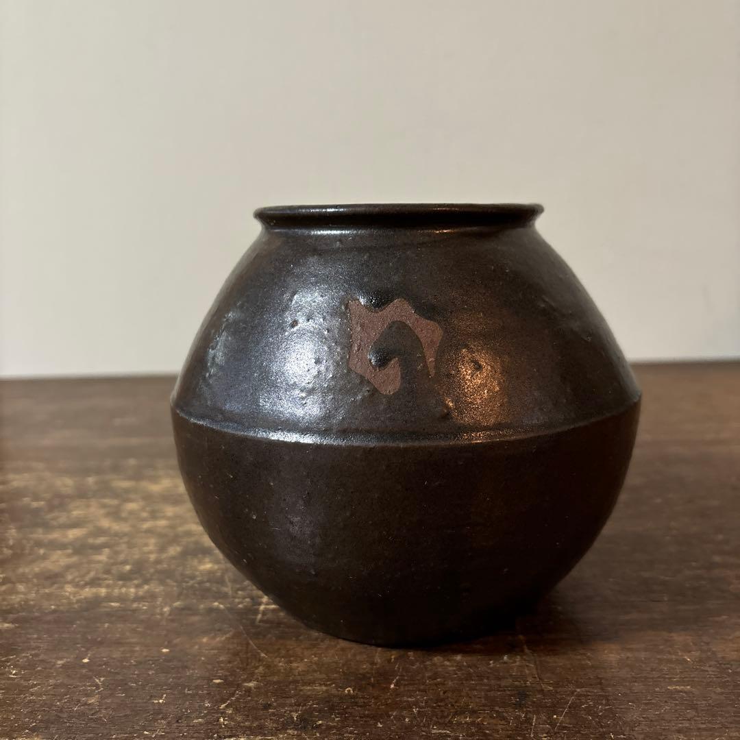 韓国アンティーク　壷　オンギ 李朝　その 22 検：骨董品.花器.コウケンテツ