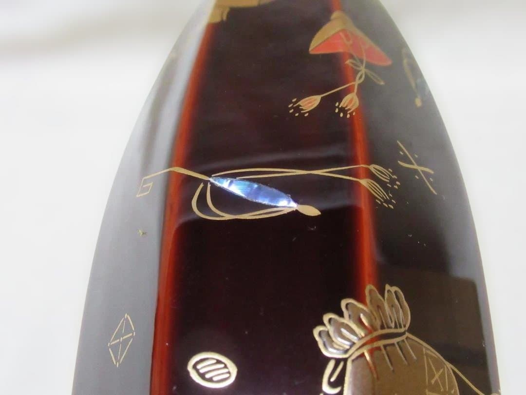 茶道具　宝尽蒔絵　ぶりぶり香合　一星造　共箱