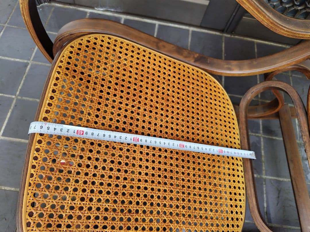 ラタン ロッキングチェア 洋風家具 藤椅子 昭和レトロ アンティーク
