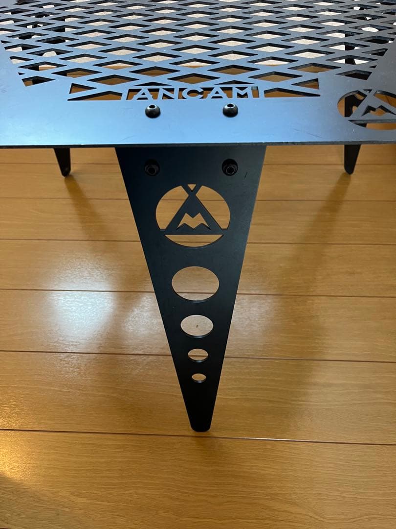 アナキャン ANCAM メタヘキテ L 脚長 六角形 アイアン テーブル