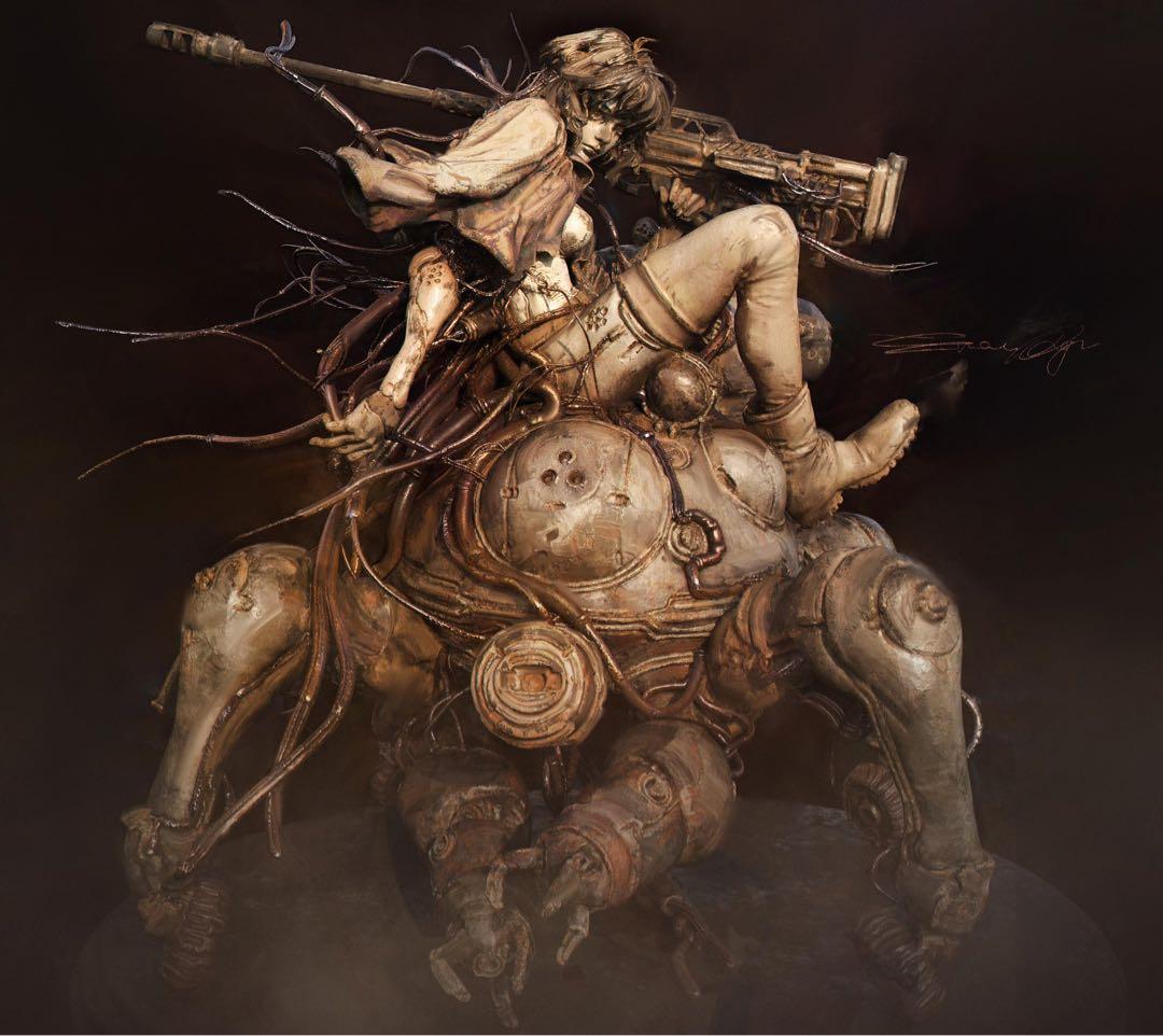 攻殻機動隊 草薙素子 タチコマEntei ryu ワンフェス wf2025w