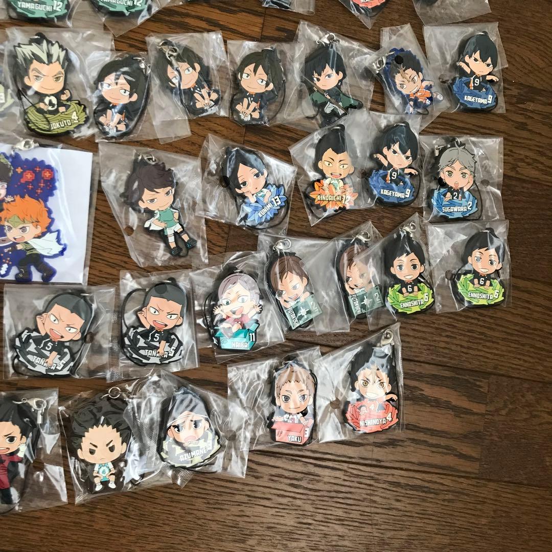 値下げ❤新品未開封★ハイキュー ラバーストラップ115コ　景品　一番くじラバスト