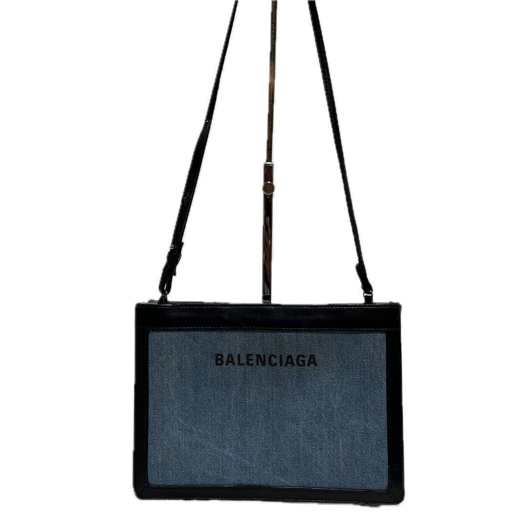Y2K BALENCIAGA ショルダーバッグ デニム バレンシアガ 732
