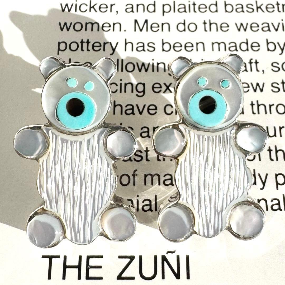 1990´s ヴィンテージ Ernest Leekela テディベアー ピアス