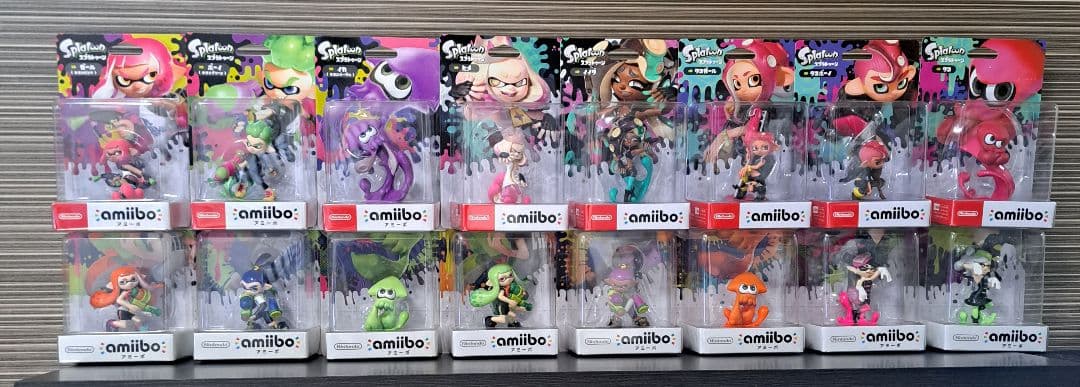 amiibo スプラトゥーンシリーズ 21個セット - ゲームキャラクター