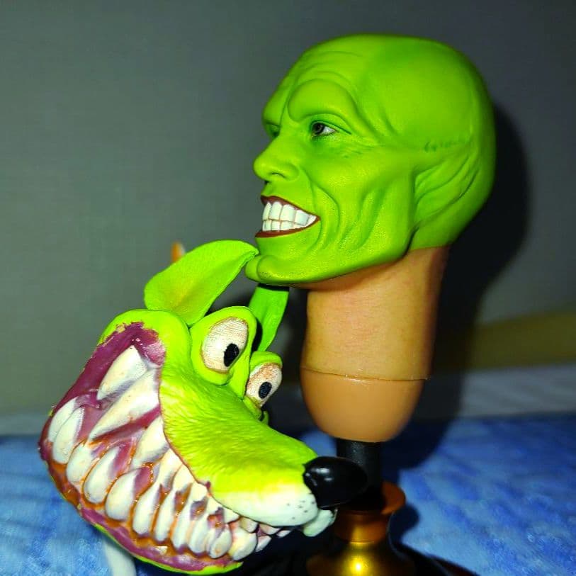 映画[MASK]1/6(ジム•キャリー＆マイロ)希少品!