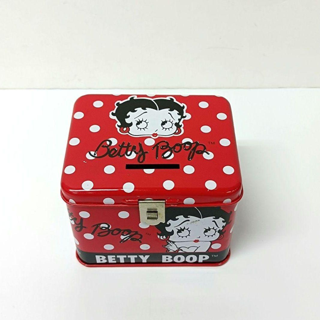 BETTY BOOP ベティーブープ 貯金箱 缶 - メルカリ