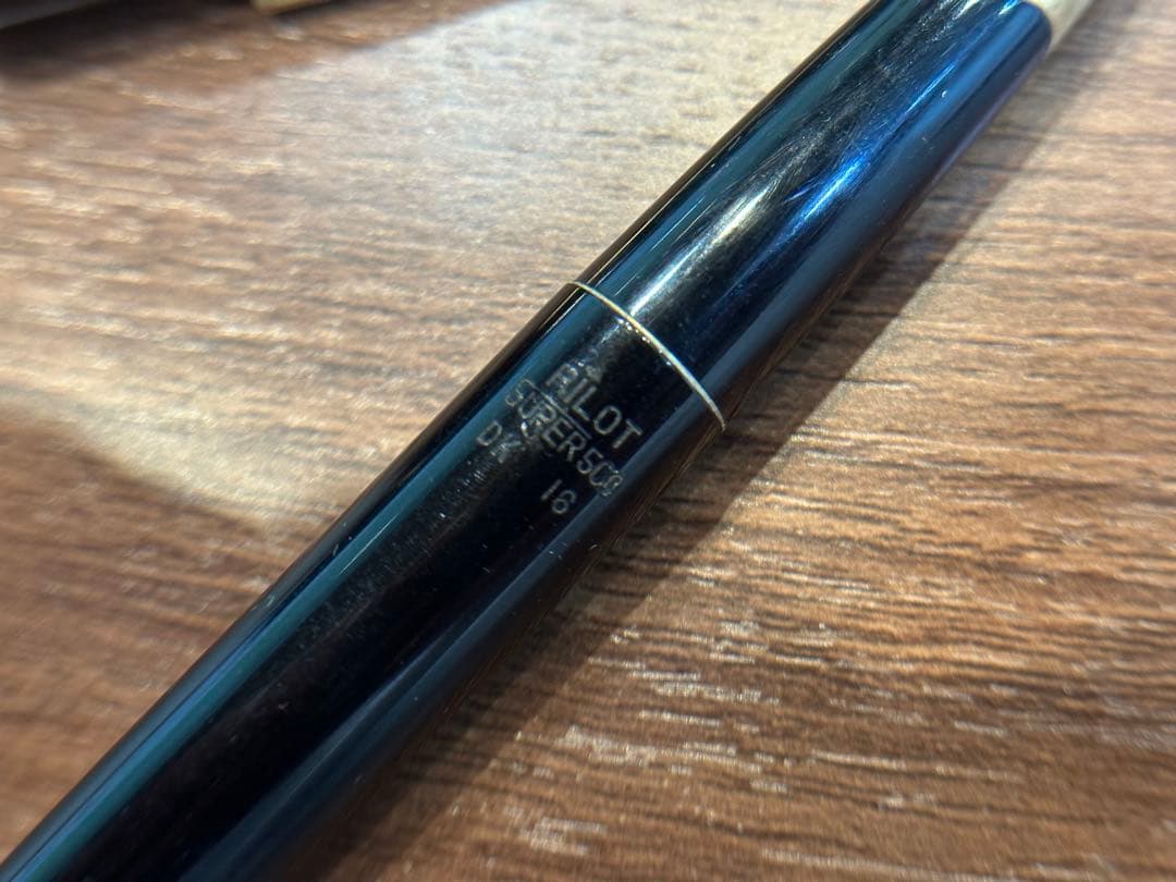 o*f様 希少 PILOT 万年筆 R14K ペン先14k 社名刻印あり sup