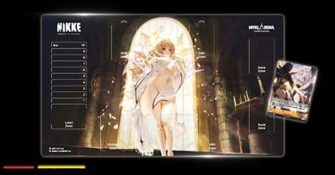 ち*ら様 勝利の女神ニケNIKKE nivel arena クラウン　プレイマッ ち*ら様 勝利の女神ニケNIKKE nivel arena クラウン プレイマッ ち*ら