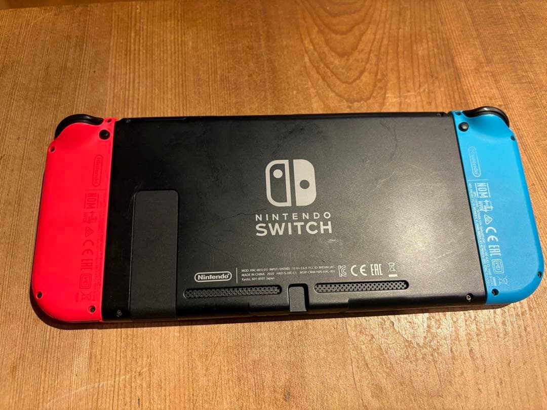 Nintendo Switch 本体 赤/青　※HDMIケーブルなし