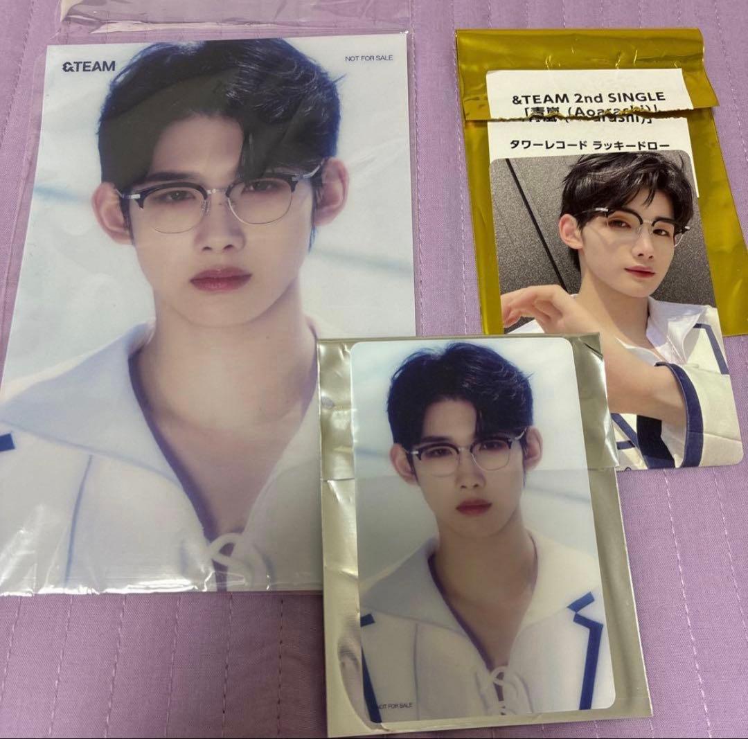 &TEAM トレカ タワレコラキドロ 特典 クリアポストカード JO ジョウ